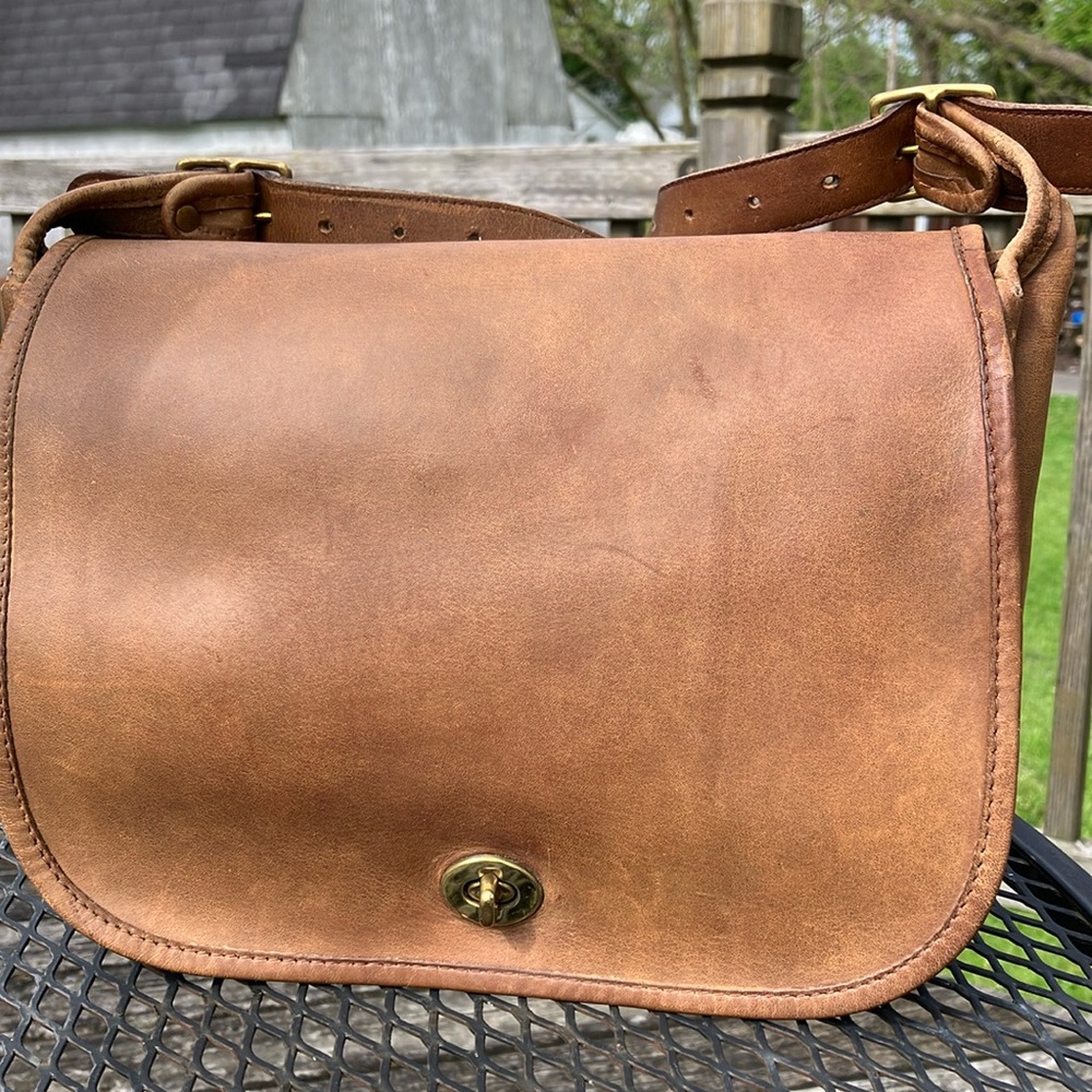 Rare Vintage Coach United Airlines Stewardess Bag